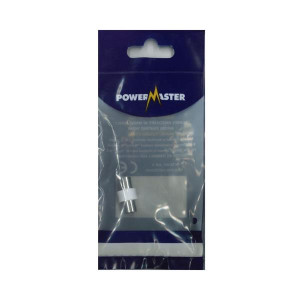 Powermaster Co-Axial Joiner for Extending Co-Axial Cables, Maintains Signal Quality, Easy Installation