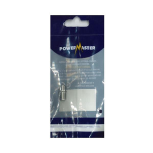 Powermaster Satellite Joiner - Extends Satellite Cables, Maintains Signal Quality, for Home or Office Use