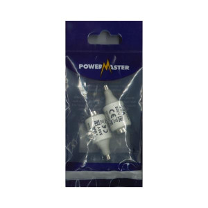 Powermaster 10Amp Fuses, Dz Size, 2-Pack for Electrical Circuit Protection
