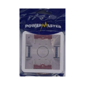 Powermaster Dry Lining Box 1G 35Mm for Electrical Work, Grey, 35mm Depth