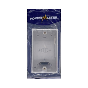 Powermaster Pattress Box 2G 47Mm, Flush Installation, 2 Gang, 47mm Depth