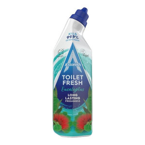 Astonish Eucalyptus Toilet Gel, 750Ml, Kills 99.9% of Bacteria, Eco-Friendly, Cruelty-Free, Vegan, Biodegradable