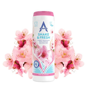 Astonish Shake N Fresh Pink Blossom 350G - Eliminates Unwanted Odours from Pets, Smoke and Everyday Life