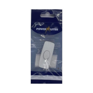 Powermaster Inline Flex Switch - White, On/Off Control for Devices, Residential and Commercial Use