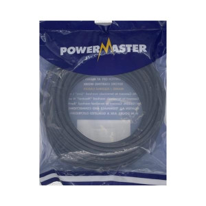 Powermaster Cable Satellite Black 20M - High-Frequency Cable for Satellite and Cable TV Receivers, Audio and Video Equipment