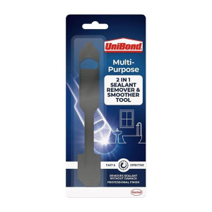 UniBond 2-in-1 Sealant Remover & Smoother Tool for DIY and Professional Use