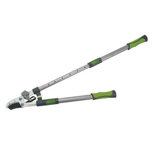 Silverline Telescopic Ratchet Anvil Lopping Shears 640Mm - 640mm Long, High-Carbon Steel Blades, Ergonomic Grip, Perfect for Gardeners and Landscapers