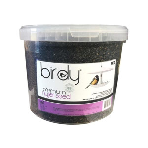 Birdy Bird Feed Premium Nyjer Seed, 5Kg, Rich in Oils and Protein for Finches