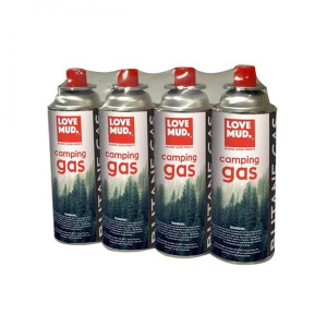 Lovemud Butane Camping Gas Canisters - 4Pk for Camping and Outdoor Adventures