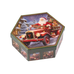 Vintage Baubles - Driving Santa, Set of 14 for Indoor Use