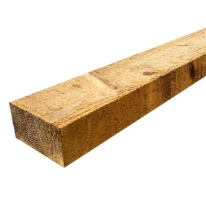 Pressure Treated Wooden Sleepers, 8ft, FSC Approved, for Landscaping