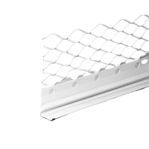 Eurometals Plaster Stop Bead, 10Mm/13Mm, 8Ft Galvanised Steel for Construction
