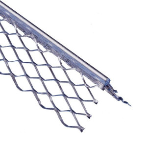 Eurometals Angle Bead Exterior 8' Galvanised Steel Corner Bead for Exterior Use