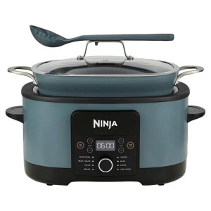 NINJA Food Possible Cooker 8-In-1 Multi Cooker 8L Mc1001uk, 8L Capacity, 1200W, Sea Salt Grey