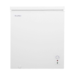 Powerpoint 143L Chest Freezer for Standing, White, 4-Star Freezing Performance, R600a Refrigerant, 42 dB(A) Quiet Operation