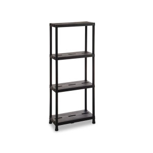 Toomax Shelving Unit Universal Pro 4 Tier, 4-Shelf, 60x30x138 cm, 24 in/12 in/54 in, for Storage Rooms and Garages, Industrial Shelving, Heavy Duty
