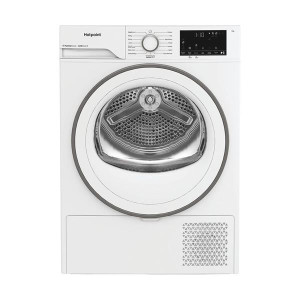 Hotpoint Hhdd90wwire Heat Pump Tumble Dryer - 9kg Capacity, Energy Efficient, White