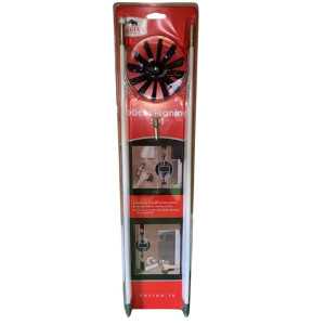 Varian Stove & Duct Cleaning Brush with Natural Coco Bristles for Easy Fireside Cleaning