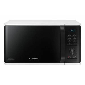 Samsung 23L Freestanding Microwave - 800W - White, Auto Cook, Quick Defrost, ECO Mode, Ceramic Interior