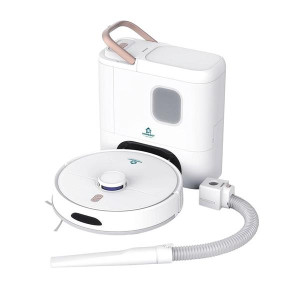 Homebot Nozzie Vacuum ; Mop Robot 4In1 - 6000Pa Suction, LiDAR Navigation, Auto Empty Dust Station, Multi-Floor Mapping