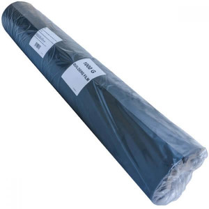 Laydex Polythene 1000G 3.5 Mtr X 15Mtr Roll, Black, Heavy Duty, Tear Resistant, Non-Reinforced, Long Lasting, Building Site, Home, Garden Use