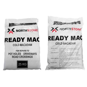Nortstone Tarmac Pothole Filler 25Kg, High-Quality Mix for Quick and Durable Repairs, 25kg Bag, Road Maintenance and DIY Projects, Potholes, Driveways
