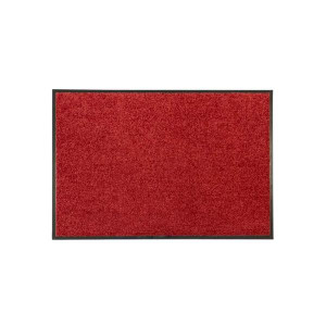 Varian Wash & Clean Mat Wine 60/90Cm, Machine Washable, Antislip Backing, 100% Polyamide, Home Office Industrial Use