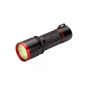 Smart Garden Mega Beam Power Torch, 320 Lumen, Rugged Aluminium Casing, Black and Grey for Home