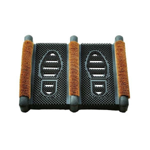 Varian Boot Scraper Mat, 30x35 cm, Heavy-Duty Boot Cleaning for Entryways, Garages, and Mudrooms