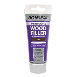 Ronseal Multi Purpose Wood Filler Light 325G for Wood Repair, Indoor & Outdoor Use, Dries in 2 Hours, Paintable, Sandable