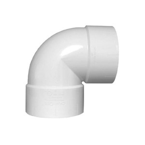 Easi Plumb White 90 Degree Waste Elbow Fitting, 40mm Loose, Requires Joint Weld