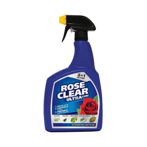 Rose Clear 3 In 1 Organic Ready To Use Spray, 1L for Garden