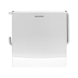 Brabantia Toilet Roll Holder Stainless Steel, Adjustable, Corrosion-Resistant, 10 Year Guarantee, Cradle-to-Cradle Certified, Bathroom Accessory