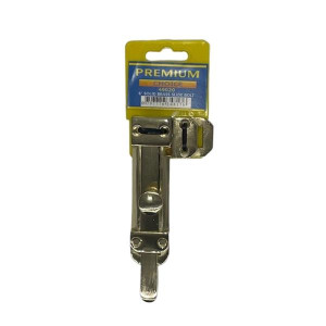 Premium - 6Inch Brass Slide Bolt for Doors and Gates