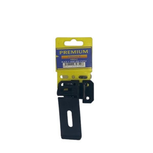 Premium 3-Inch Black Hasp & Staple for Secure Door or Cabinet Locking