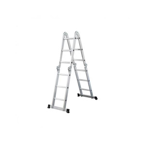 Buildsure Multi-Purpose Platform Ladder, Aluminium Construction, 14 Positions, 150kg Load Capacity, H/L: 94cm x W: 35cm x D: 26cm