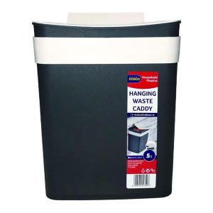 Dosco Caddy - Food Storage Container, 5Lt Capacity, Compact Design, Easy Cleaning, Hangs on Cabinet Doors or in Drawers