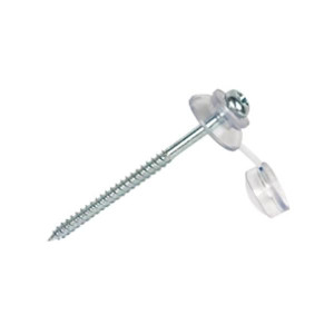 Premium Choice Roofing Screws with Washers, 50-Pack for Timber Fixing