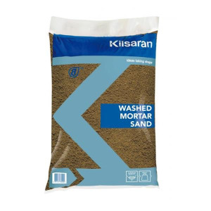 Kilsaran Washed Mortar Sand 25Kg Building Material for Construction