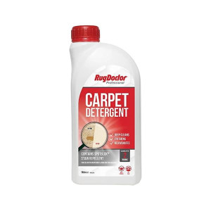 Rug Doctor Carpet Detergent, 1 Litre, Lemon Fragrance, Deep Cleaning Action, SpotBlok Stain Repellent, Household Carpet Cleaner