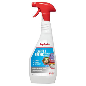 Rug Doctor Carpet Fresh With Odour Remover 500ml, Advanced Enzymatic Formula, Pet-Safe, Wool-Friendly, 500ml, Blue