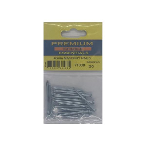 Schniewindt Masonry Nails 40mm, 20Pk, for Construction Projects
