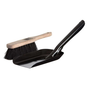 Sirocco Fire Shovel & Brush Set - High Quality, Fireplace Maintenance Solution for Efficient Handling of Fires, Coals, and Ashes