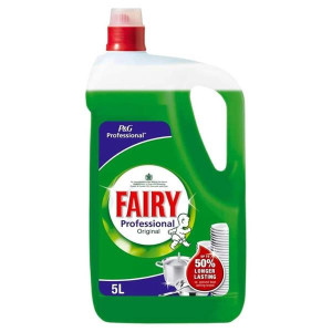 Fairy Concentrated Washing Up Liquid, 5L, Grease-Cutting Formula, Environmentally Friendly