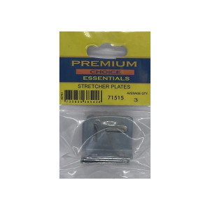 Premium Choice Stretcher Plates for Artists and DIY Enthusiasts, Pack of 3, 3L:3cm W:3.5cm