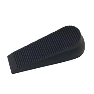 Premium Choice Black PVC Door Wedges for Safety and Convenience