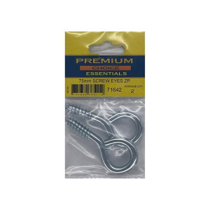 Premium Choice Screw Eyes 75Mm for Hanging and Fastening, Pack of 275mm, High-Quality Materials, Excellent Strength and Durability