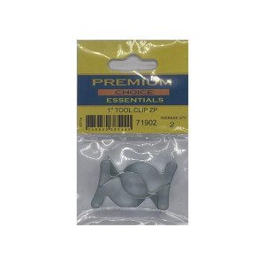 Premium Choice Tool Clip, Chrome, 1"