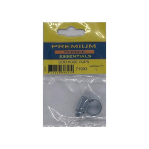 Premium Choice Hose Clips OOO, Durable Construction, Chrome Finish