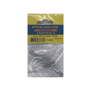 Premium Choice Galvanised Cleat Hook, 75mm for Boating and Outdoor Use